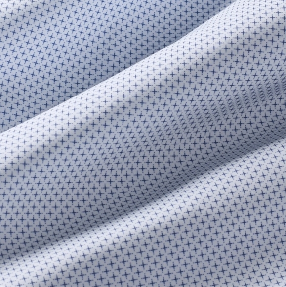 NWT Mizzen and Main White Plus Print Shirt Long Sleeved - Picture 3 of 12